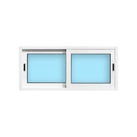 VENTANA ALUMINIO CORREDERA BLANCA 100X45CM - 1