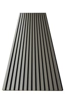 REVESTIMIENTO DE LISTONES MELAMINA GRIS 250X60X1.8 CM - 1