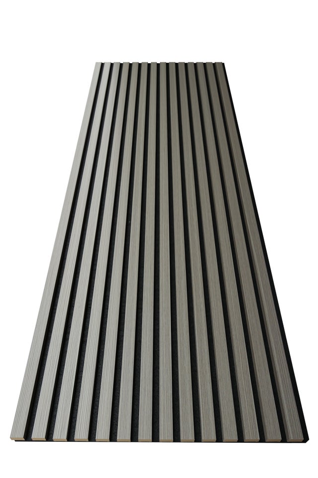 REVESTIMIENTO DE LISTONES MELAMINA GRIS 250X60X1.8 CM