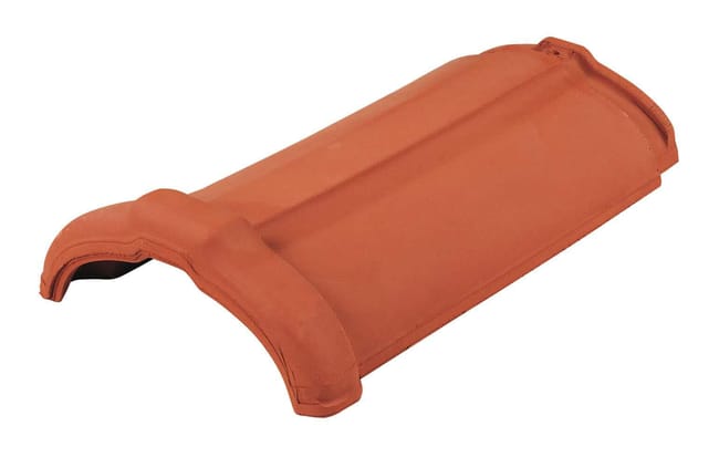 CUMBRERA PARA TEJA CERÁMICA ROJA - 1