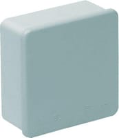 CAJA DE REGISTRO ELÉCTRICO ESTANCA 80X80X35MM PARA SUPERFICIE DE EXTERIOR CON TAPA A PRESIÓN - 1