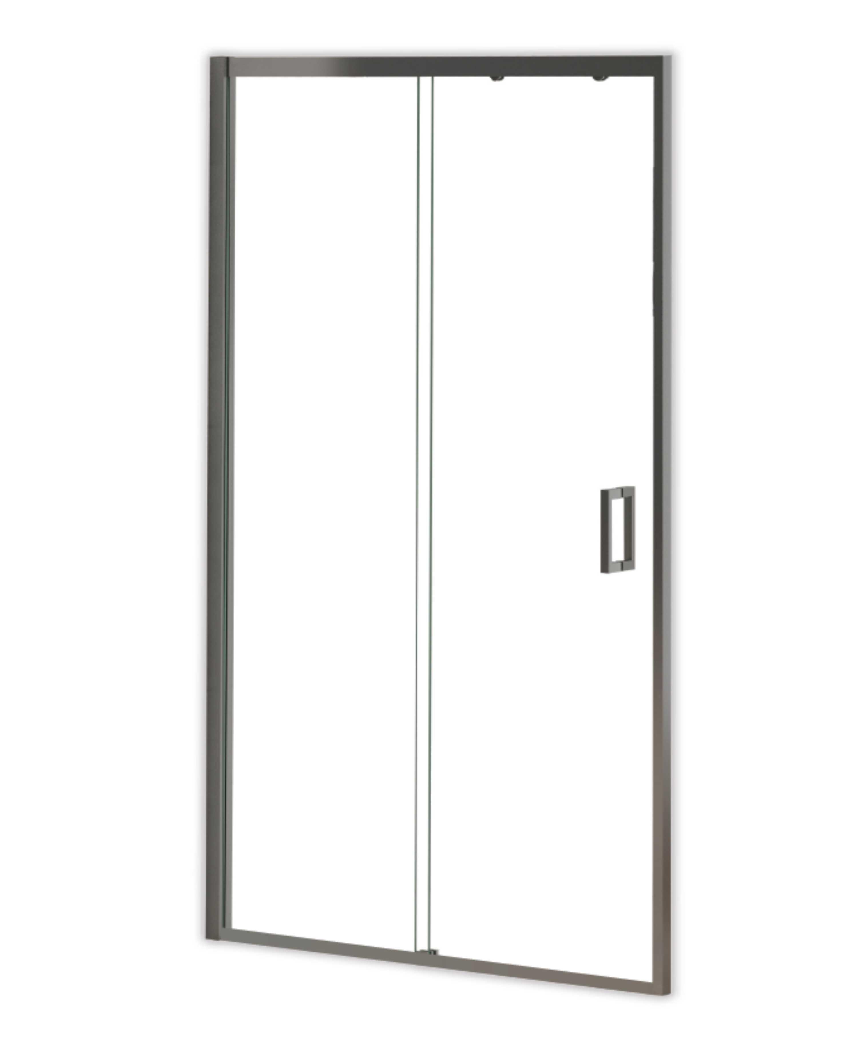 MAMPARA DE DUCHA FRONTAL CORREDERA DENVER PRO 70CM CROMO - 3