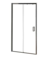 MAMPARA DE DUCHA FRONTAL CORREDERA DENVER PRO 140CM CROMO - 2