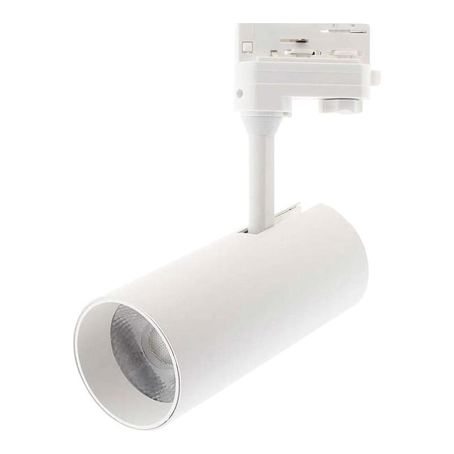 FOCO DE CARRIL LED TRIFÁSICO 30W BLANCO - 1