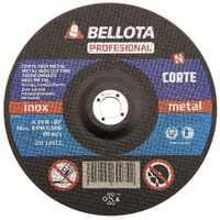 DISCO AMOLADORA CORTE METAL 125MM BELLOTA - 1