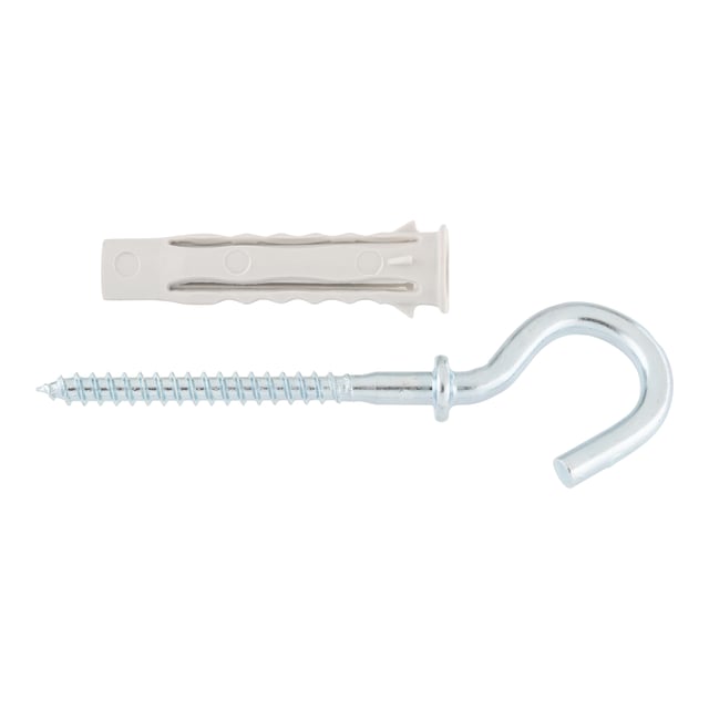 TACO NYLON UNIVERSAL 8 MM. CON GANCHO. 3 UDS