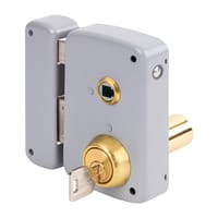 CERRADURA SOBREPONER 70  MM. 2556BPR PINTADA IZQUIERDA MCM  - 1