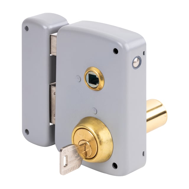 CERRADURA SOBREPONER 70  MM. 2556BPR PINTADA IZQUIERDA MCM 