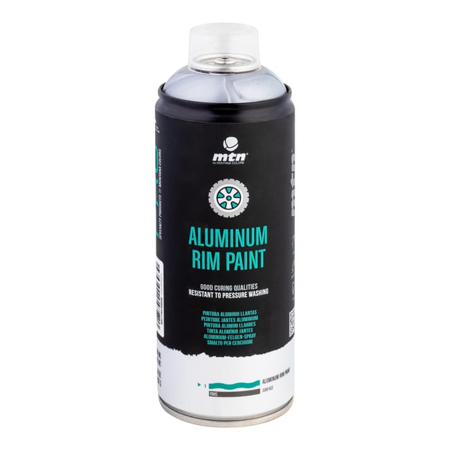 ESPRAY PINTURA BRILLANTE  400ML ALUMINIO LLANTAS - 1