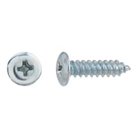 TORNILLOS ROSCA CHAPA PARA METAL CINCADOS 4,8X19MM. 250UDS - 1