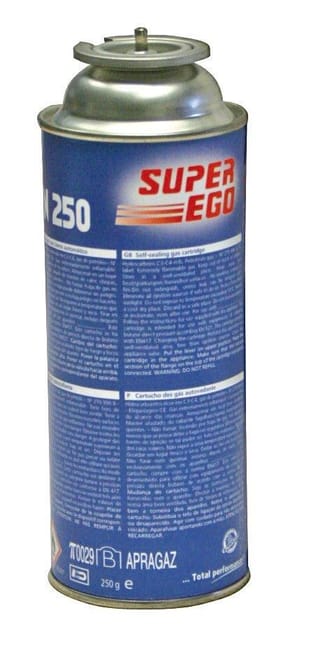 BOTELLA GAS BUTANO BTN 250 SUPER EGO - 1