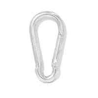 MOSQUETON ACERO GALVANIZADO 4MM. 4 UDS - 1