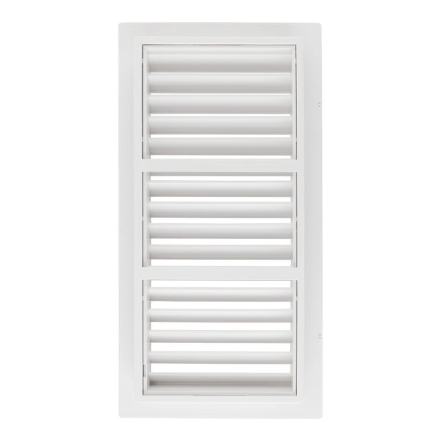 REJILLA DE VENTILACION EMPOTRABLE PLASTICO 13.3 X 26 CM