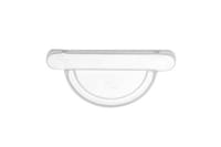 TAPA EVACUACIÓN PLUVIALES METÁLICO AJUSTE RÁPIDO ACERO PRECALADO BLANCO - 1