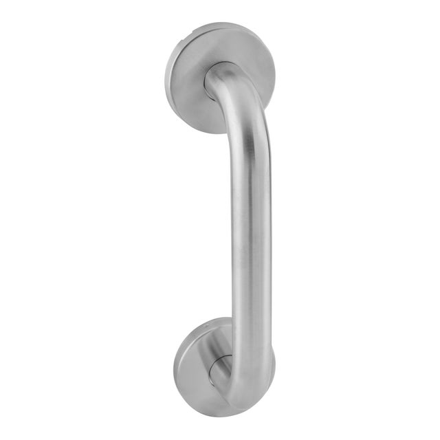 MANILLON TIRADOR CON ROSETA REDONDA ACERO INOXIDABLE 80   01
