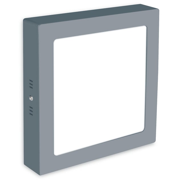 DOWNLIGHT LED SUPERFICIE CUADRADO GR 20W LUZ CALIDA