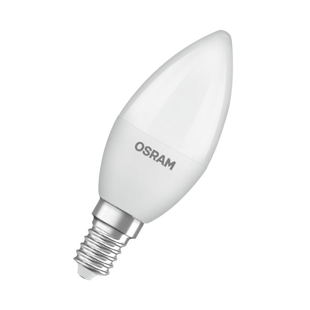 BOMBILLA LED VELA E14 806LM 7.5W LUZ FRIA OSRAM