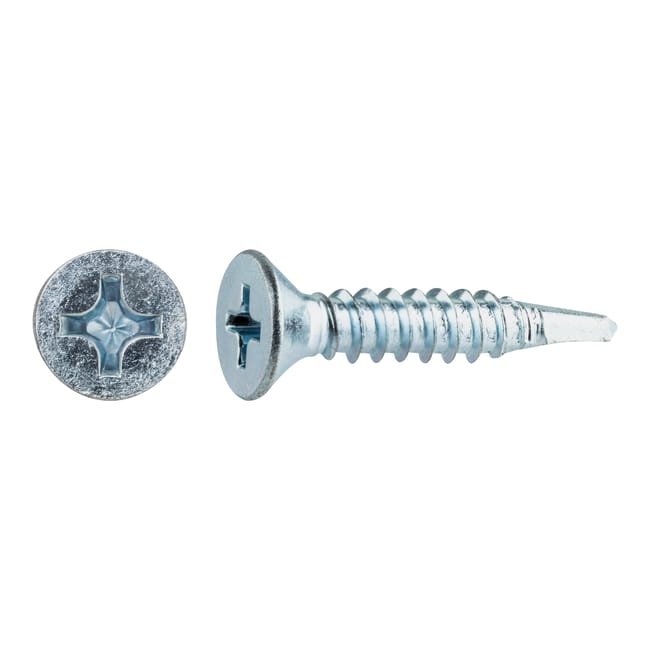 TORNILLOS ROSCA CHAPA PARA METAL CINCADOS 4,8X25MM. 250UDS - 1