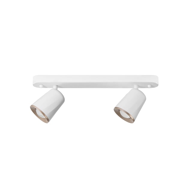 FOCO 2 LUCES ADRI LED INTEGRADO 2X5W BLANCO