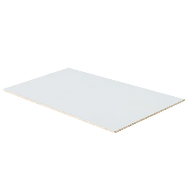 TABLERO MELAMINA BLANCO 244X122X1CM