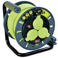 ENROLLACABLE EXTERIOR 3 TOMAS CABLE 3X1.5MM2 25 METROS IP44 - 1