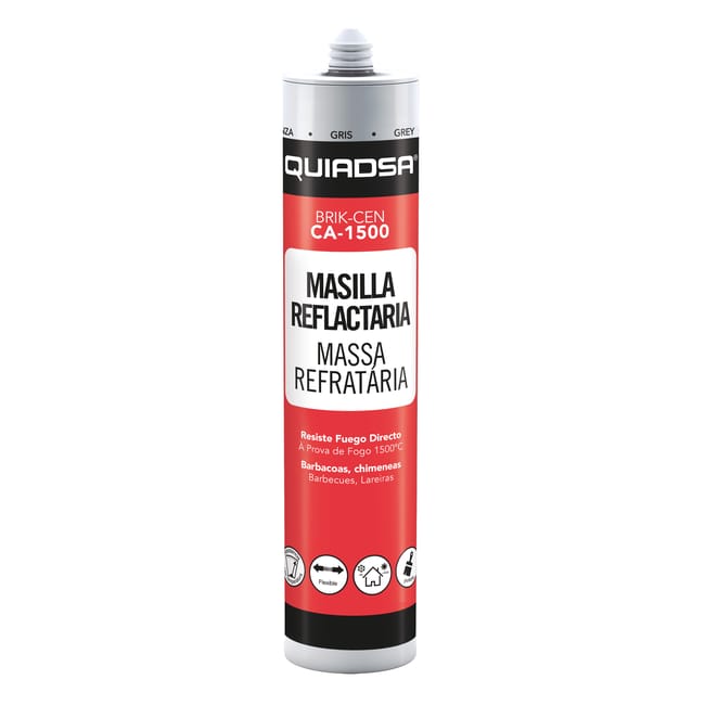 MASILLA REFRACTARIA 300ML GRIS - 1