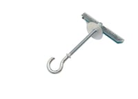 TACO METÁLICO PARA MATERIAL HUECO CON GANCHO  DIÁMETRO 12MM LONGITUD 100MM NOUTAC 2UDS - 4