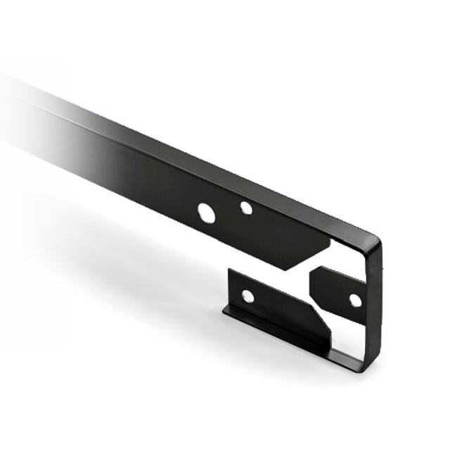 UNIÓN ALUMINIO ENCIMERA ACABADO NEGRO