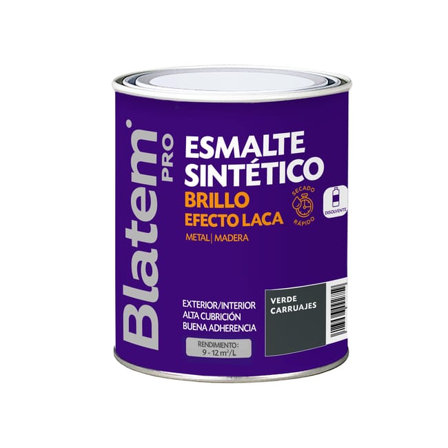 ESMALTE SINTETICO BRILLANTE 750ML VERDE CARRUAJE - 1