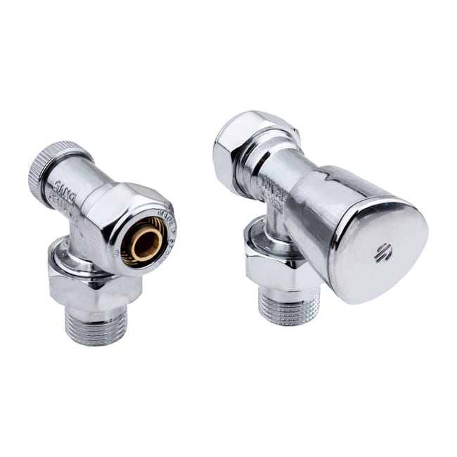 VÁLVULA+DETENTOR MULTICAPA CROMO Ø 1/2