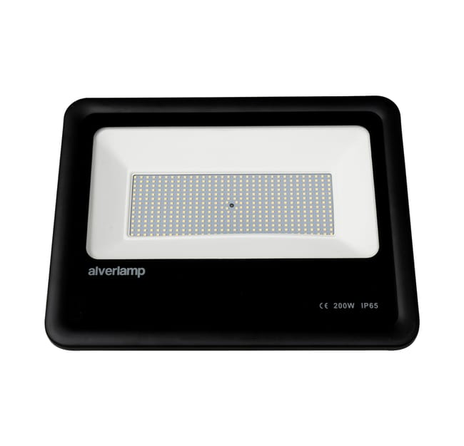 PROYECTOR LED NEGRO IP65 200W  LUZ NEUTRA - 1
