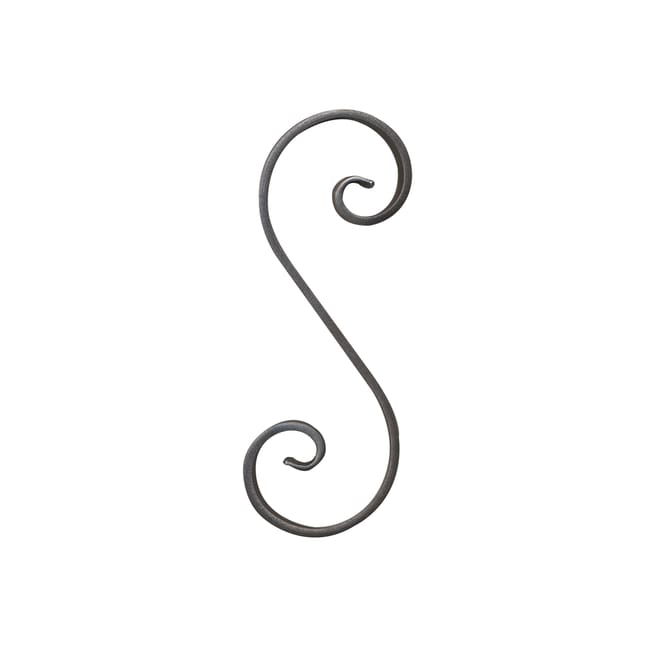PERFIL HIERRO RIZO EN FORMA DE S 270X100MM - 1