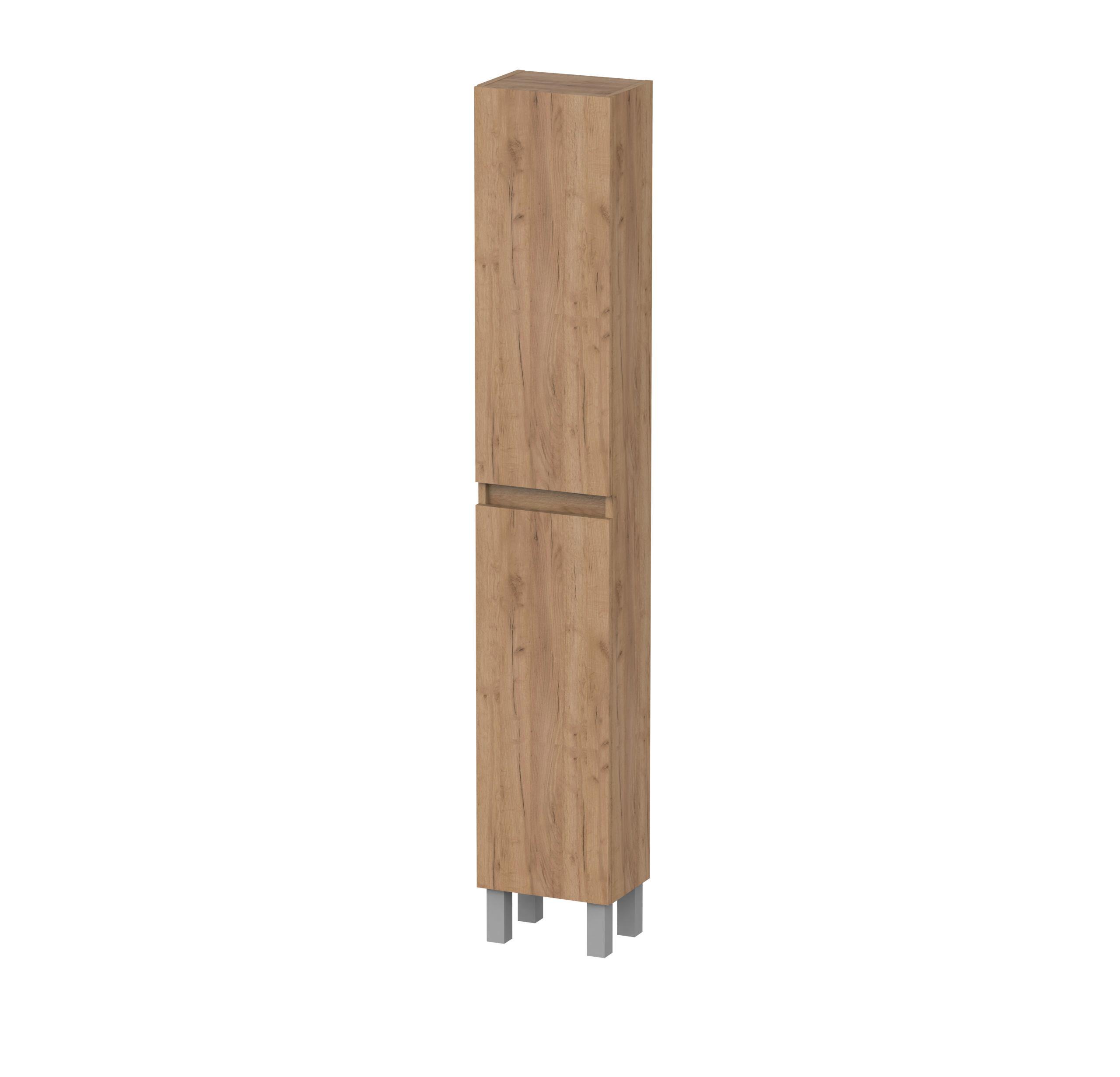 COLUMNA DE BAÑO BOSTON ROBLE 30X180X21CM - 4