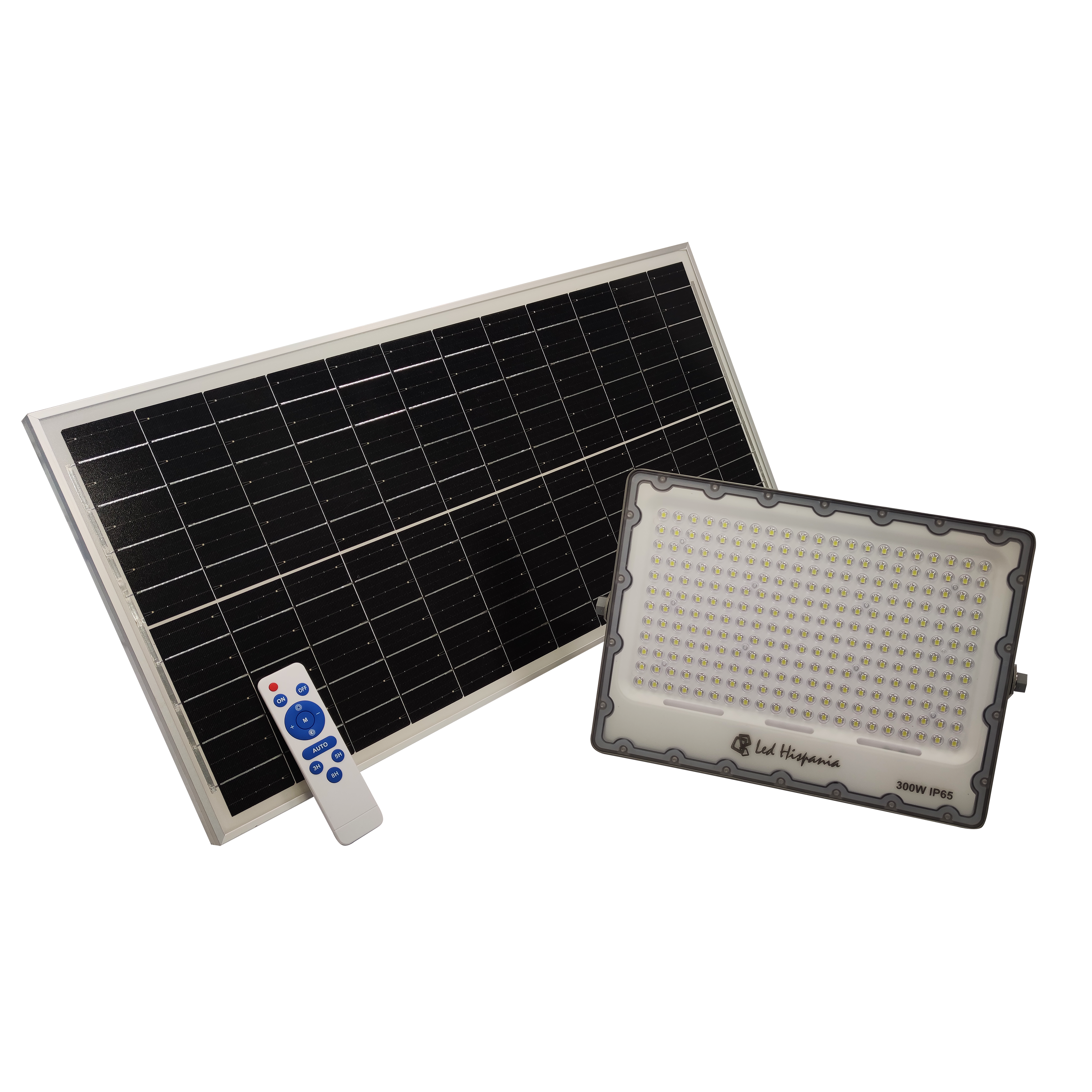 PROYECTOR SOLAR 300W C/PANEL L.FRIA - 3