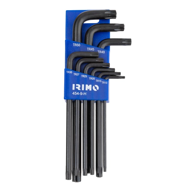 JUEGO 9 LLAVES TORX  TR10 - TR50 IRIMO