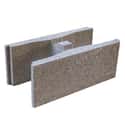 BLOQUE DE HORMIGÓN EN H GRIS  50X20X25 CM - 1
