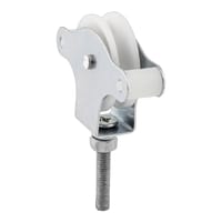 POLEA TENDEDERO CON TORNILLO M 6 X 40  MM. 2 UDS. - 1