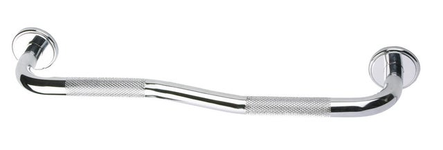 ASIDERO MODELO Z ALUMINIO MOLETEADO CRO