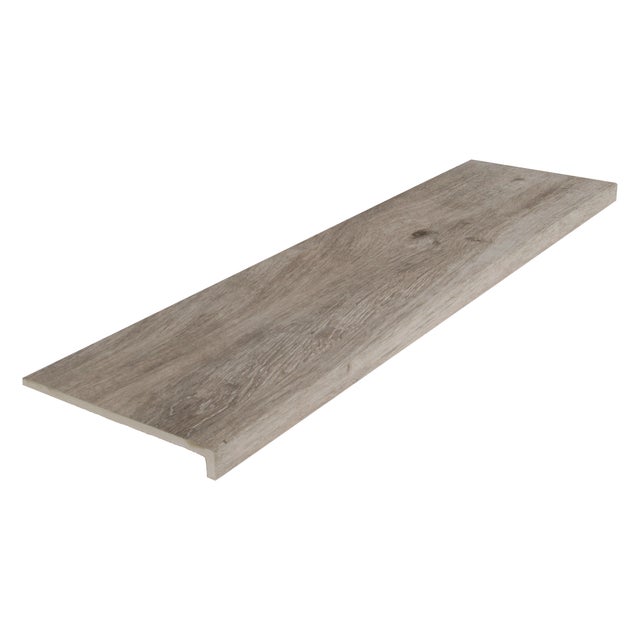 PELDAÑO PORCELÁNICO 31.7X120 CM. ORDESA TAUPE