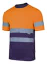 CAMISETA ALTA VISIBILIDAD AZUL NARANJA TALLA S VELILLA SERIE 305506 - 1