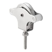 POLEA TENDEDERO ACERO INOXIDABLE CON TORNILLO M 6 X 40  MM. 2 UDS. - 1