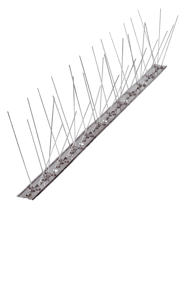 PINCHO ANTIPALOMAS  80 PUAS. BASE INOX 1000 X 95 MM