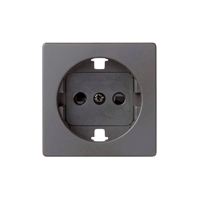 TAPA SCHUKO SERIE SIMON 82 CONCEPT NGR