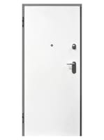 PUERTA ACORAZADA VT5 GRIS Y BLANCA  IZQUIERDA - 1