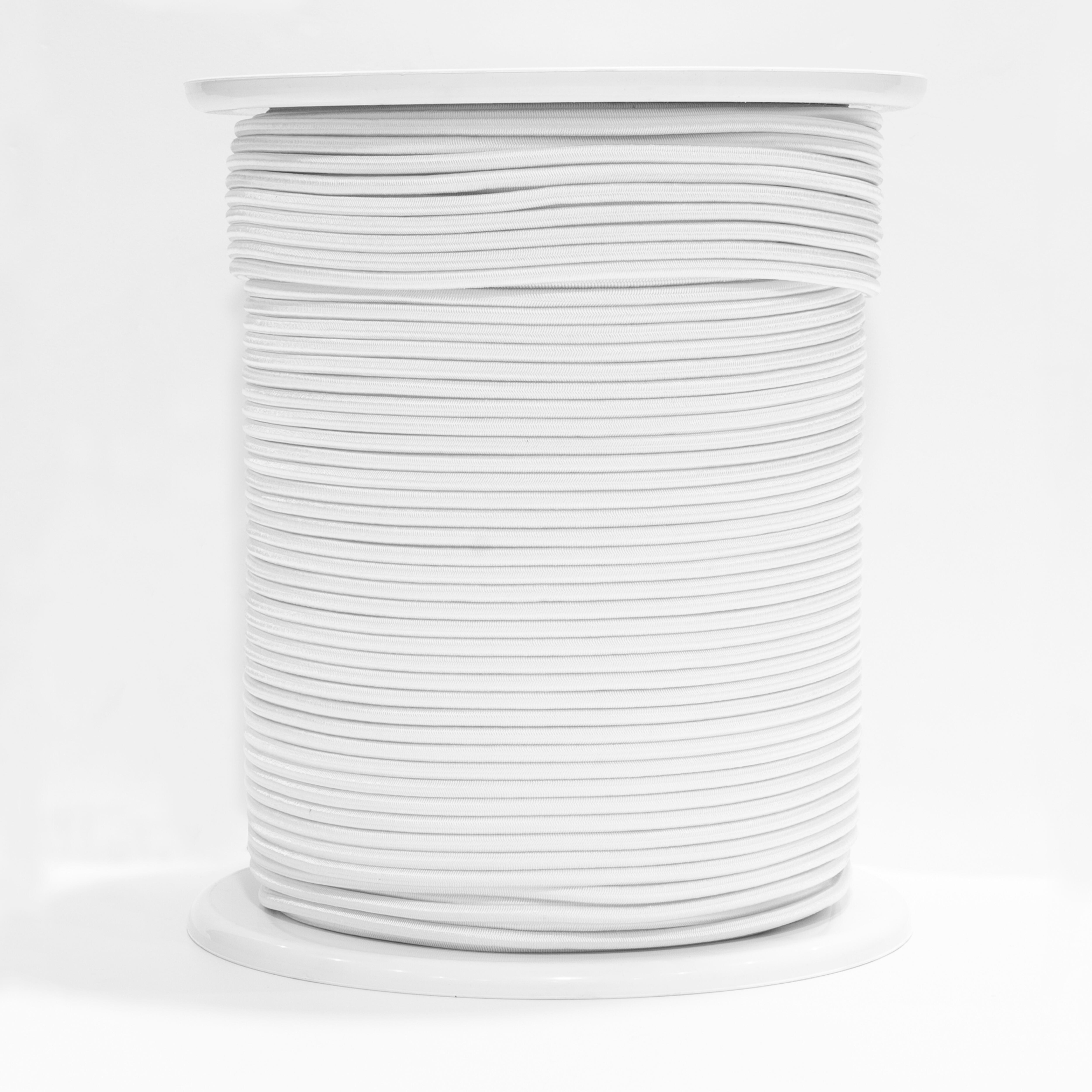 CUERDA POLIESTER ELÁSTICA TRENZADA CON ALMA 6MM. 1M BLANCO ROMBULL - 3