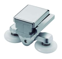 RODAMIENTO SUPERIOR DOBLE MAMPARA DE DUCHA NYLON - 1