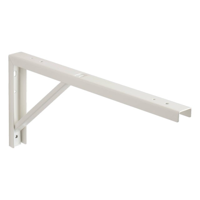 ESCUADRA METALICA PARA BALDA REFORZADA FORTA BLANCA 180 X 400  MM