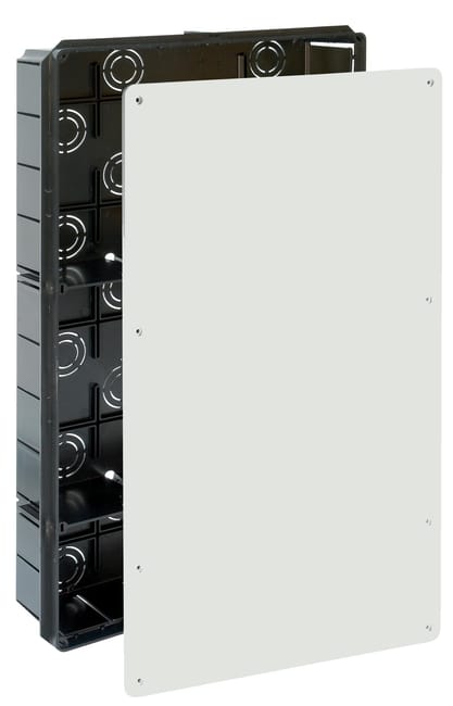 CAJA DE REGISTRO ELÉCTRICO 500X300X60MM PARA EMPOTRAR DE INTERIOR CON TAPA DE TORNILLOS - 1