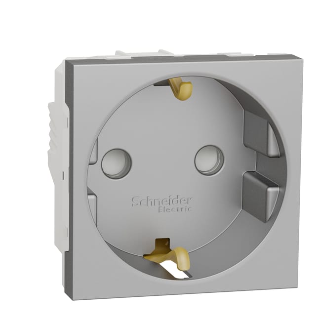 SCHUKO SERIE NEW UNICA ALUMINIO - 1