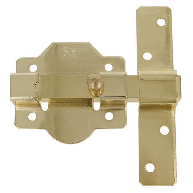 CERROJO DE SEGURIDAD DE SOBREPONER 1P 88X130,5MM DORADO